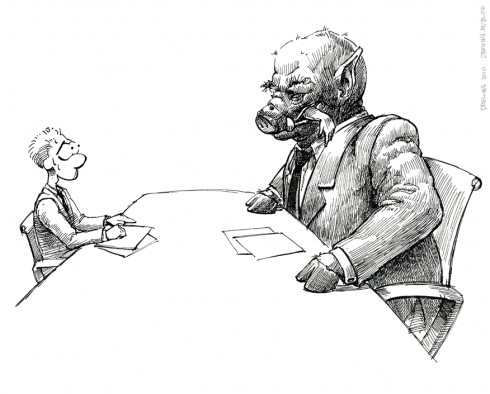 Negotiation, (c) by Ingmar Drewing