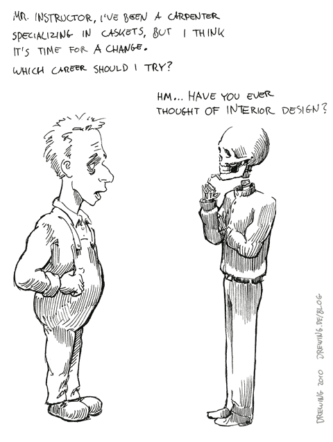 nightlysketch161 Career, (c) 2010 Ingmar Drewing