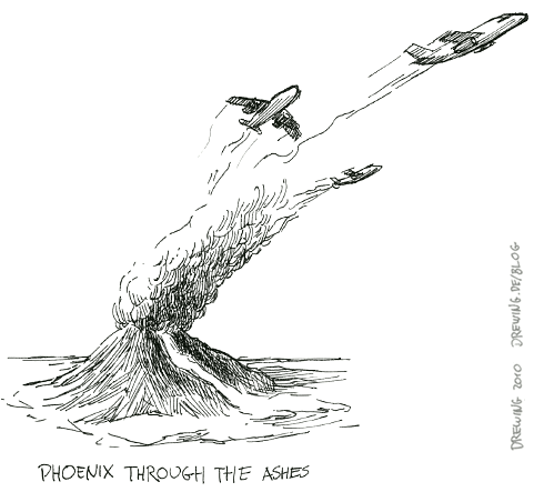 nightlysketch172 Free As A Bird, (c) 2010 Ingmar Drewing