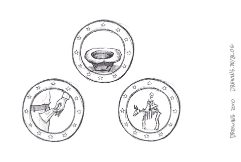 nightlysketch200 Motifs For The Euro After The Monetary Reform