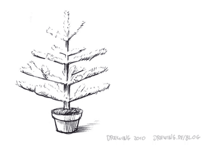 Basmati Christmas Tree, (c) 2010 Ingmar Drewing