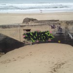 Soulac-sur-mer bunker graffiti