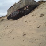 Soulac-sur-mer bunker graffiti