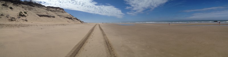 Soulac-sur-mer, beach pano