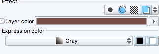 greyscale layer in clip studio paint with a colour assigned